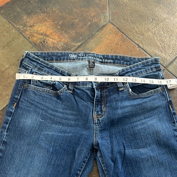 GAP Sexy Bootcut Fit denim jeans size 29/8 Long - Picture 9 of 9